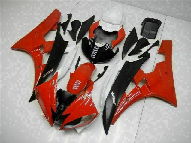 06-07 Red Black YZF R6 Motorcycle Fairings 06-07 Red Black YZF R6 Motorcycle Fairings