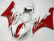 06-07 Red White YZF R6 Motorcycle Bodywork 06-07 Red White YZF R6 Motorcycle Bodywork