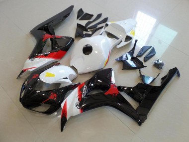 06-07 White Black with No Sticker CBR1000RR Motorcycle Fairings
