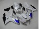 06-07 White Blue GSXR 600/750 Motorcycle Fairing 06-07 White Blue GSXR 600/750 Motorcycle Fairing