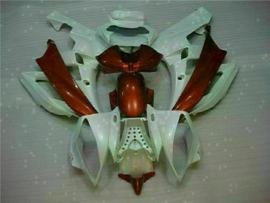 06-07 White Brown YZF R6 Motorcycle Fairings