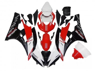 06-07 White Red Black YZF R6 Motorcycle Fairing