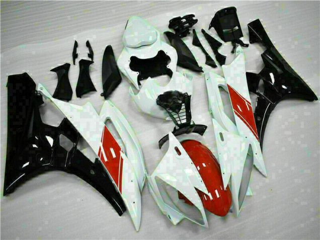 06-07 White YZF R6 Motorcycle Fairings 06-07 White YZF R6 Motorcycle Fairings