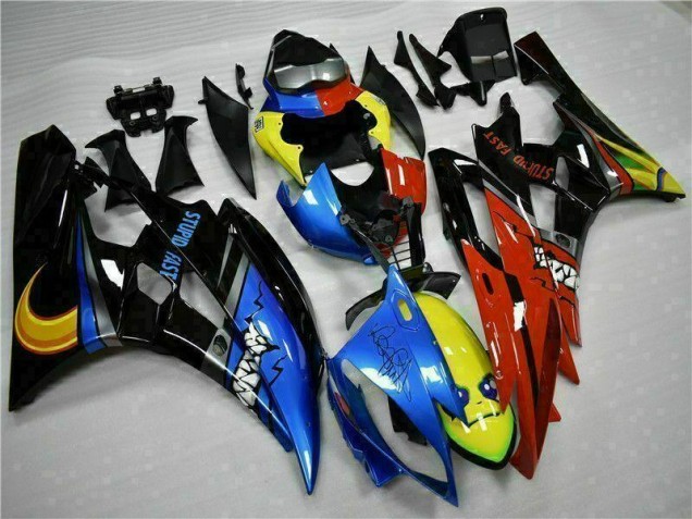 06-07 Yellow Blue Red YZF R6 Motorcycle Fairings 06-07 Yellow Blue Red YZF R6 Motorcycle Fairings