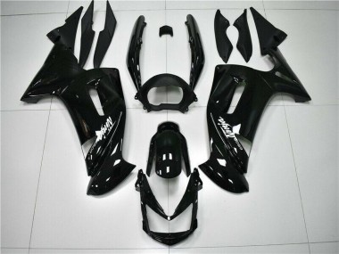06-08 Glossy Black EX650 Motorcycle Fairings