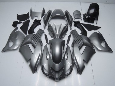 06-11 Glossy Grey ZX14R ZZR1400 Motorcycle Fairings