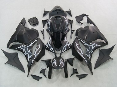 07-08 Black CBR600RR Motorcycle Fairing Kits & Plastic