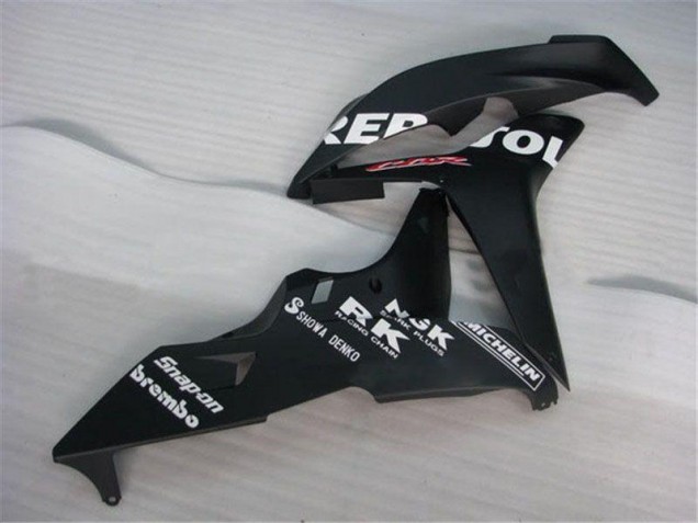 07-08 Black Repsol CBR600RR Motorcycle Fairings 07-08 Black Repsol CBR600RR Motorcycle Fairings