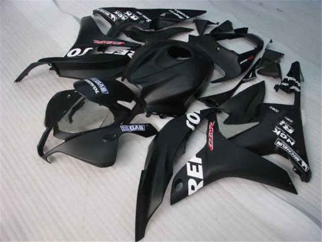 07-08 Black Repsol CBR600RR Motorcycle Fairings 07-08 Black Repsol CBR600RR Motorcycle Fairings