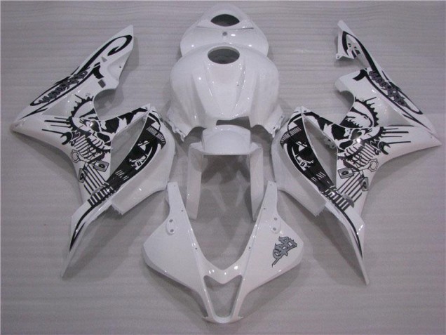 07-08 Black White CBR600RR Motorcycle Fairing 07-08 Black White CBR600RR Motorcycle Fairing