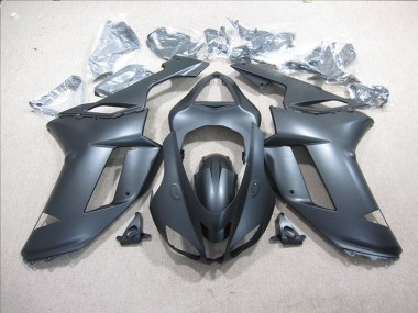 07-08 Black ZX6R Motorcycle Fairing Kits