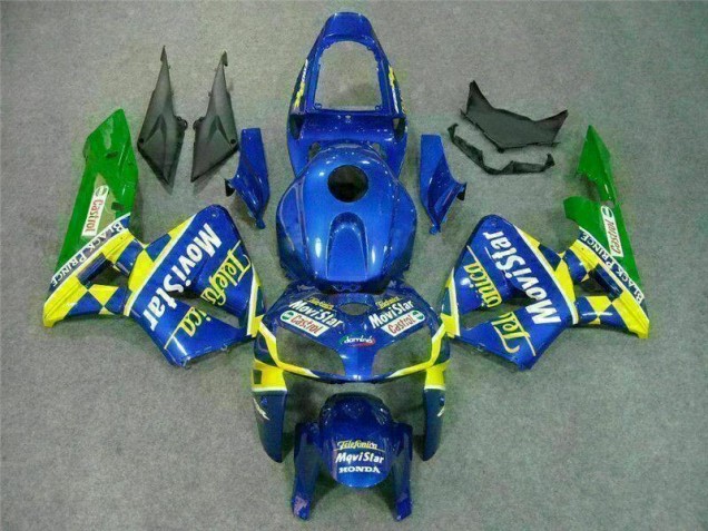07-08 Blue CBR600RR Motorcycle Fairing 07-08 Blue CBR600RR Motorcycle Fairing