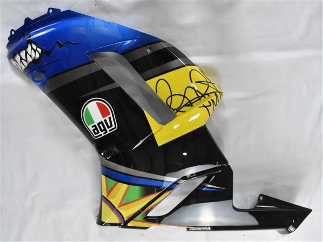 07-08 Blue Shark ZX6R Motorcycle Fairings 07-08 Blue Shark ZX6R Motorcycle Fairings