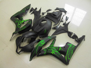 07-08 Green Skull CBR600RR Motorcycle Fairings