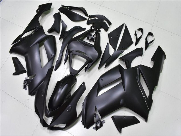 07-08 Matte Black ZX6R Motorcycle Fairings 07-08 Matte Black ZX6R Motorcycle Fairings