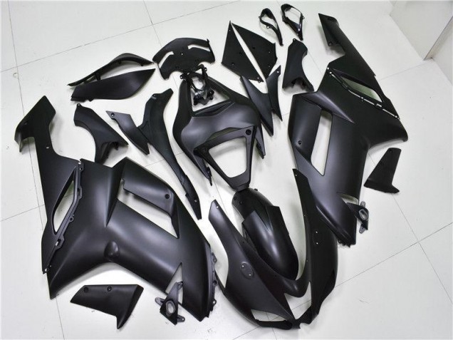 07-08 Matte Black ZX6R Motorcycle Fairings 07-08 Matte Black ZX6R Motorcycle Fairings