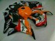 07-08 Orange Black Repsol CBR600RR Motorcycle Fairing