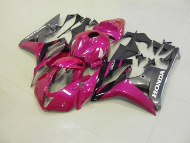 07-08 Pink Grey Race CBR600RR Motorcycle Fairings