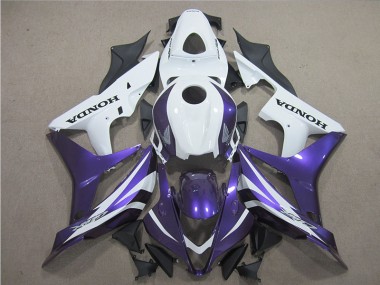 07-08 Purple White CBR600RR Motorcycle Fairings