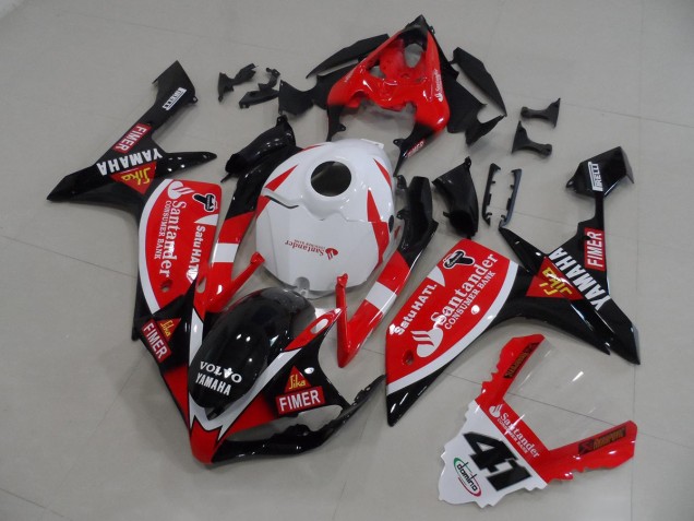 07-08 Red Black Stickers YZF R1 Motorcycle Fairings 07-08 Red Black Stickers YZF R1 Motorcycle Fairings