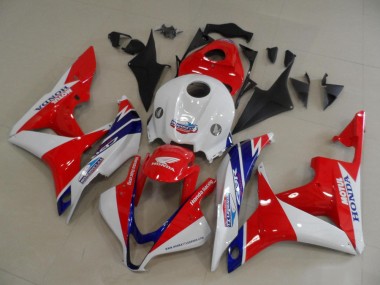 07-08 Red White CBR600RR Motorcycle Bodywork