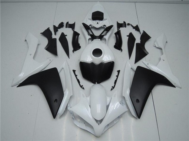 07-08 White Black YZF R1 Motorcycle Fairings