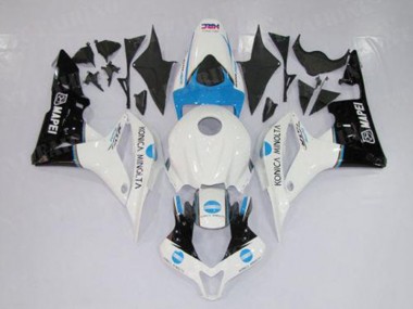07-08 White Blue Black CBR600RR Motorcycle Fairings