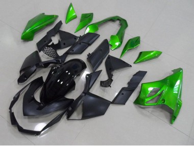 07-09 Black Green Z1000 Motorcycle Fairings