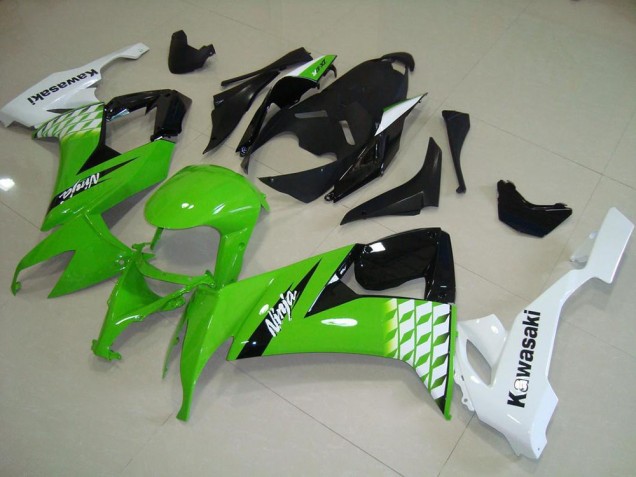 08-10 Limed Green ZX10R Motorcycle Fairings