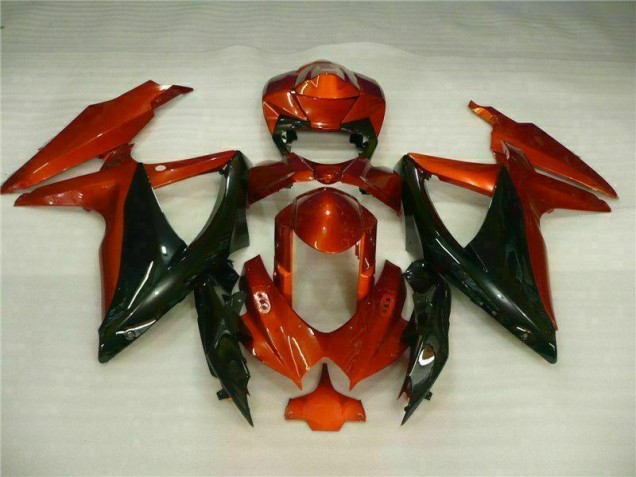 08-10 Red Black GSXR 600/750 Motorcycle Fairing 08-10 Red Black GSXR 600/750 Motorcycle Fairing