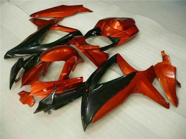 08-10 Red Black GSXR 600/750 Motorcycle Fairing 08-10 Red Black GSXR 600/750 Motorcycle Fairing