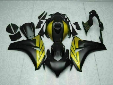 08-11 Black Gold CBR1000RR Motorcycle Fairings