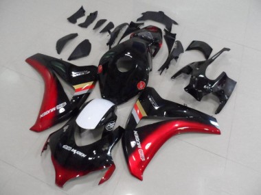 08-11 Black Red Mugen CBR1000RR Motorcycle Fairing