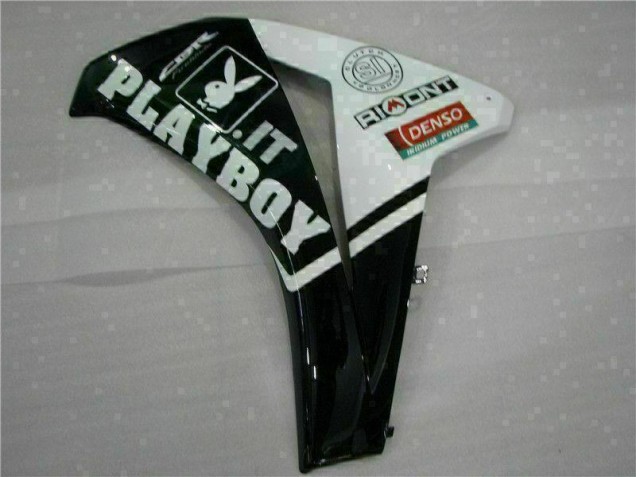 08-11 White Black Playboy CBR1000RR Motorcycle Fairings 08-11 White Black Playboy CBR1000RR Motorcycle Fairings
