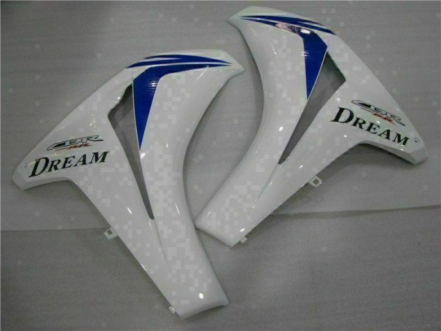 08-11 White Blue CBR1000RR Full Motorcycle Fairing Kits 08-11 White Blue CBR1000RR Full Motorcycle Fairing Kits