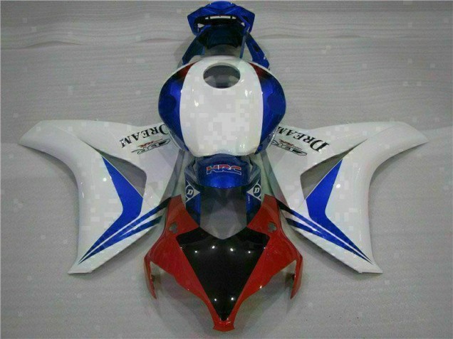 08-11 White Blue CBR1000RR Full Motorcycle Fairing Kits 08-11 White Blue CBR1000RR Full Motorcycle Fairing Kits