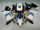 08-11 White Blue Red Eurobet Lee CBR1000RR Motorcycle Fairings