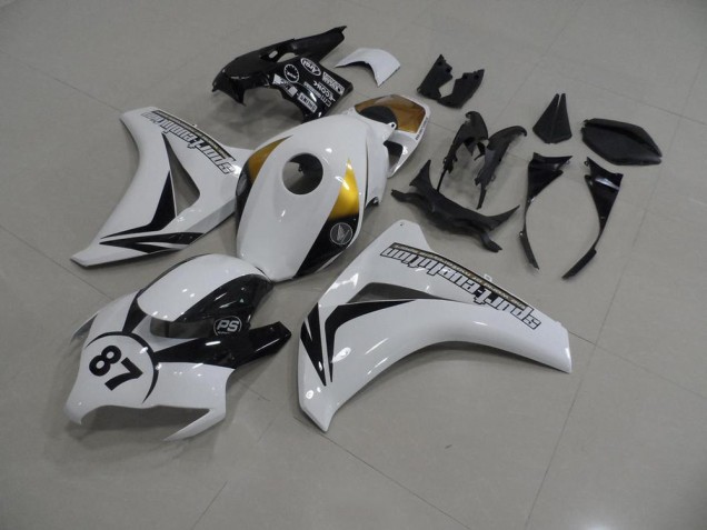 08-11 White and Black 87 CBR1000RR Motorcycle Fairings 08-11 White and Black 87 CBR1000RR Motorcycle Fairings