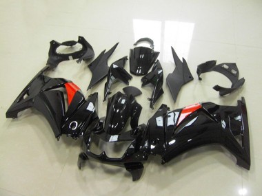 08-12 Black ZX250R Motorcycle Fairings