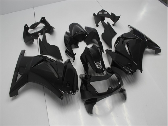 08-12 Glossy Black EX250 Motorcycle Fairings 08-12 Glossy Black EX250 Motorcycle Fairings