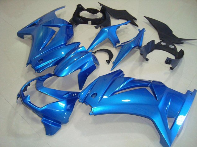 08-12 OEM Style Blue ZX250R Motorcycle Fairings 08-12 OEM Style Blue ZX250R Motorcycle Fairings