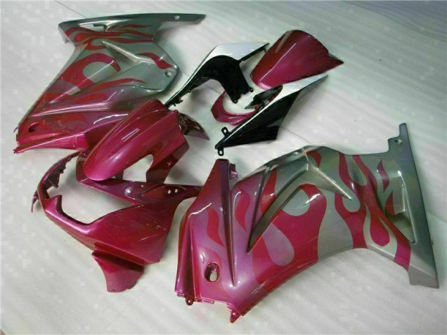08-12 Purple Red EX250 Motorcycle Fairings 08-12 Purple Red EX250 Motorcycle Fairings