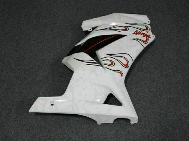 08-12 White Red EX250 Motorcycle Fairings 08-12 White Red EX250 Motorcycle Fairings