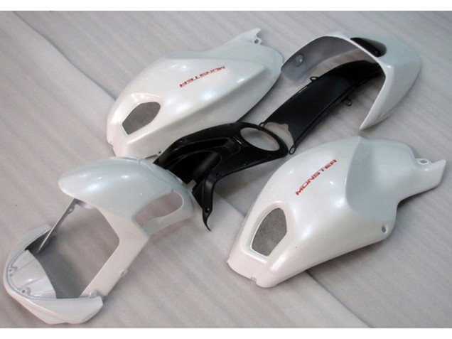 08-12 White Red Monster Ducati Monster 696 Motorcycle Fairings 08-12 White Red Monster Ducati Monster 696 Motorcycle Fairings