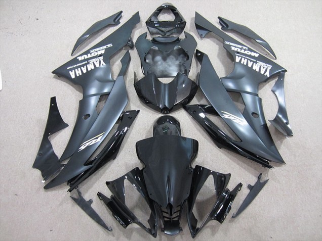 08-16 Black White YZF R6 Motorcycle Fairings 08-16 Black White YZF R6 Motorcycle Fairings