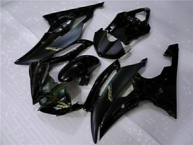 08-16 Black YZF R6 Full Motorcycle Fairing Kits