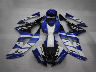 08-16 Blue White FAAC YZF R6 Motorcycle Fairings