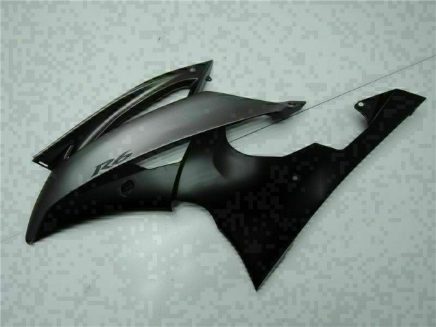 08-16 Grey Black YZF R6 Motorcycle Fairing 08-16 Grey Black YZF R6 Motorcycle Fairing
