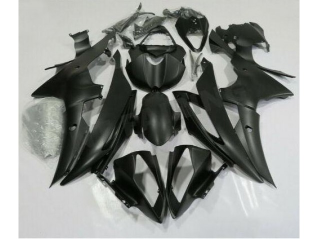 08-16 Matte Black YZF R6 Motorcycle Fairing