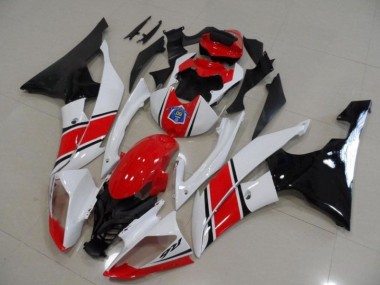 08-16 Red White Black YZF R6 Full Motorcycle Fairing Kits